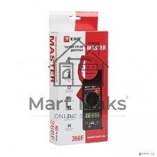 Клещи токовые цифровые 266F Master EKF In-180702-bc266F
