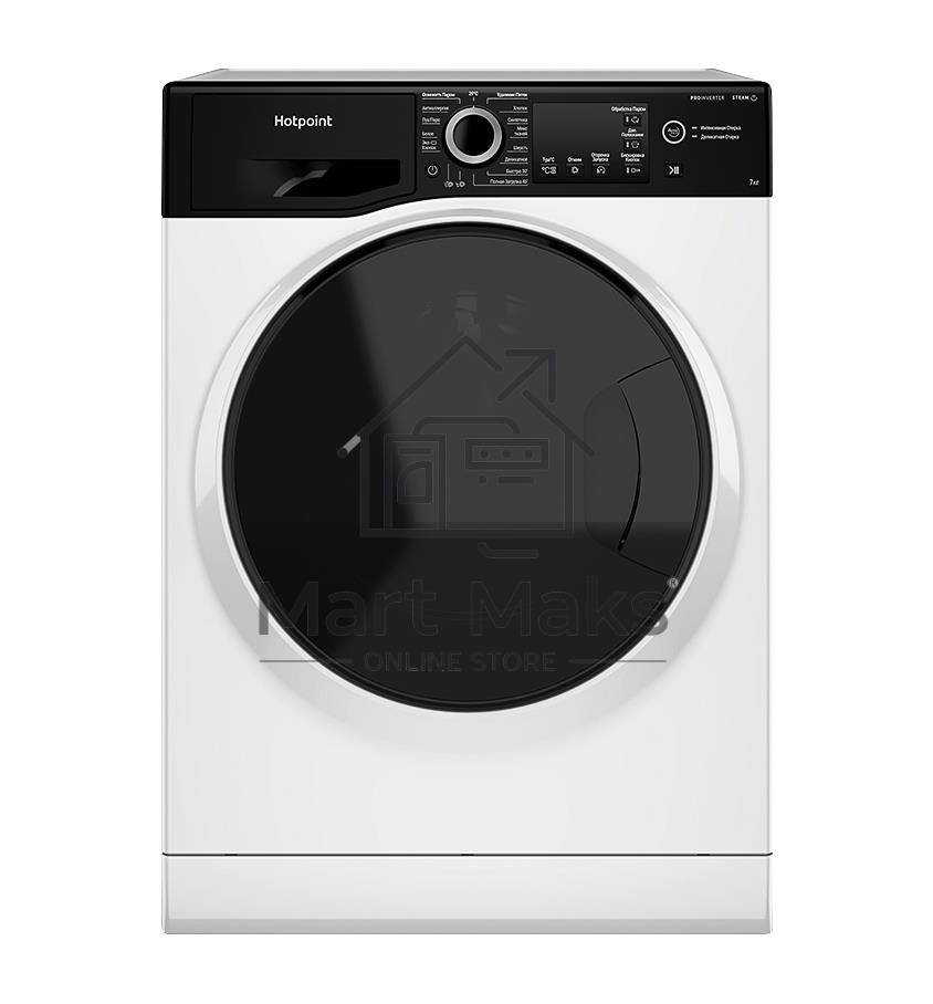 Стиральная машина Hotpoint NSB 7249 ZD AVE RU белый, загр. фронтальная макс.: 7 кг 1200 об/мин класс: А