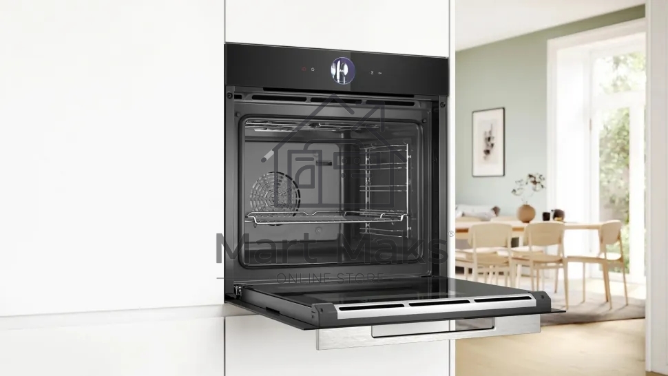 Духовой шкаф электрический Bosch HBG7361B1 черный