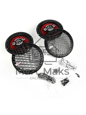 Колонки автомобильные Ural DDB AS-D1741 190Вт 16см (6.5дюйм) (ком.:2кол.) коаксиальные четырехполосные