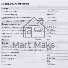 Антимоскитный кемпинговый фонарь Rexant R20 USB