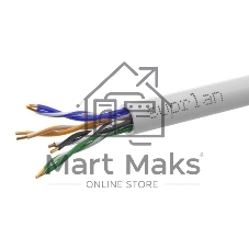 Кабель информационный Suprlan Standard 01-0328-9, cat.5e U/UTP 4 пары 24AWG, PVC, внутренний, 305м, серый