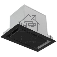 Вытяжка встраиваемая Krona Selina 600 Glass S черный, 52 см, 1300 куб. м/ч, 61 дБ