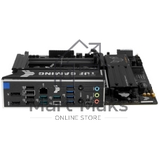 Материнская плата Asus TUF GAMING B850M-PLUS WIFI7 W, AM5, AMD B850, 4xDDR5, 4xSATA, 3xM.2, 1xPCIe 5.0 x16, 1xPCIe 3.0 x1, 1xDP, 1xHDMI, 1x2.5Gb LAN, Wi-Fi 7, Bluetooth 5.4, 1xUSB-C 20Gbps, 3xUSB-A 10Gbps, 4xUSB-A 5Gbps, 4xUSB-A 2.0, 5x3.5 мм, 7.1, mATX