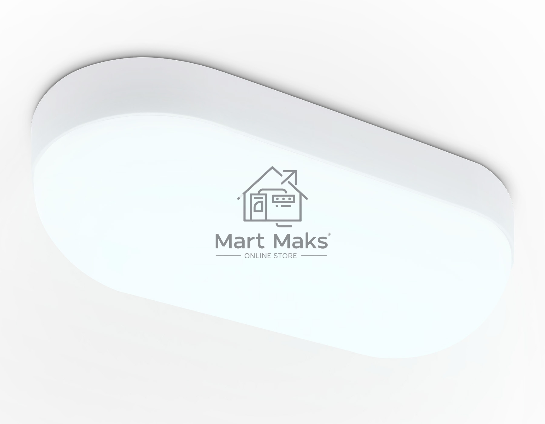 Светильник светодиодный влагозащищенный Ambrella light ST8666 WH белый IP65 LED 6500K 20W 220*100*60