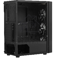 Корпус без блока питания PCCOOLER MA100 MESH BK, Mesh Mid Tower, черный, TG, 0.4 SPCC, 3x120мм ARGb ATX, mATX, mITX 160/310/180мм 2x2.5