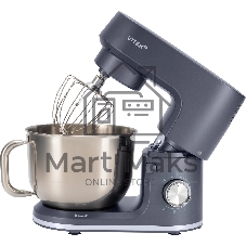 Миксер Vitek VT-PM0660 серый, стационарный, 2000 Вт, 6 л, 6 скоростей