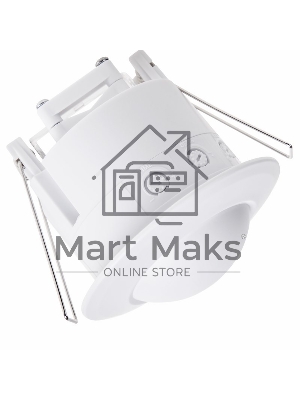 Датчик движения точечный микроволновый ДДТМ 01, 360°, 1200 Вт, 10-2000 Лк, 3-10 м, 10-900 сек. Rexant