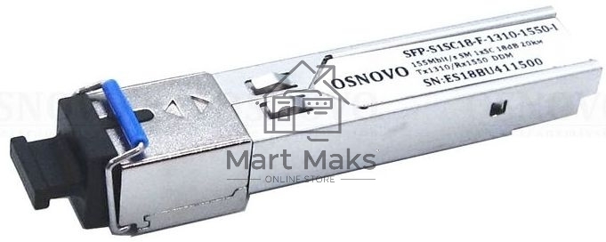Модуль Osnovo SFP-S1SC18-F-1310-1550-I