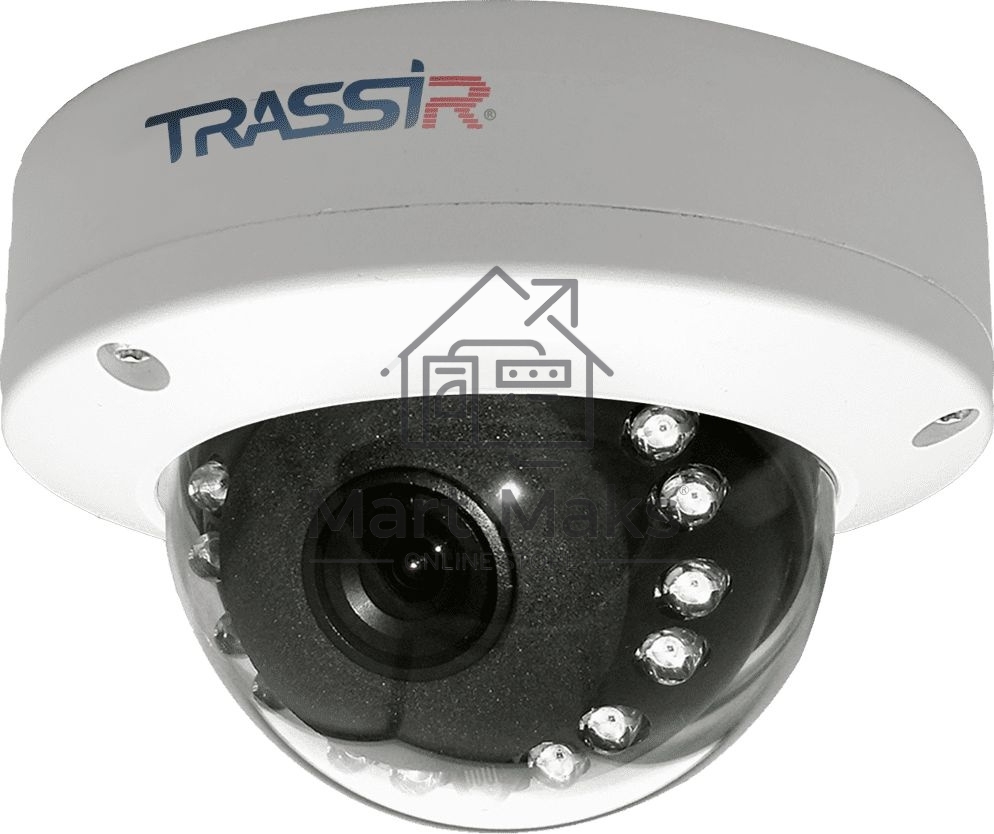 Видеокамера IP Trassir TR-D2D5 3.6-3.6мм цветная
