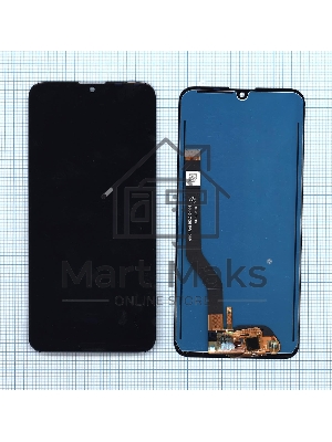 Дисплей для Huawei Y7 2019 черный