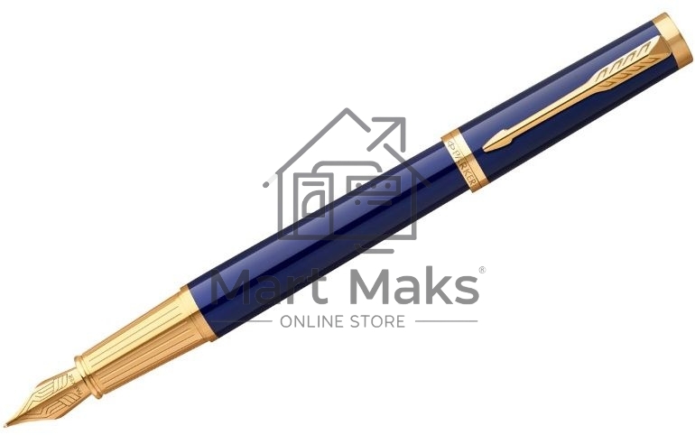 Ручка перьевая Parker Ingenuity Core F570 (2182009) Blue GT F сталь нержавеющая, подарочная коробка