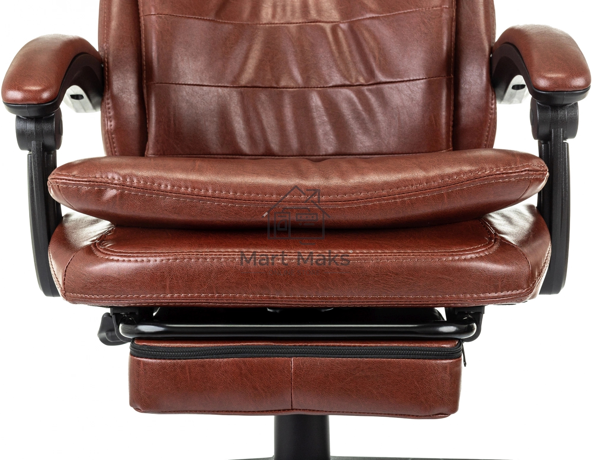 Кресло руководителя Бюрократ T-9950MSG-F/BROWN-PU
