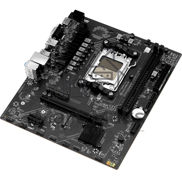 Материнская плата Maxsun Challenger A620A 2.5G, AM5, AMD A620, 2xDDR5, 2xSATA, 1xM.2, 1xPCI-E 4.0 x16, 1xPCI-E x4, 1xPCI-E x1, 1xHDMI, 1xVGA, 1x 2.5Gb LAN, 4xUSB-A 3.2 Gen 1, 2xUSB-A 2.0, 3x3.5 мм, 5.1, Micro-ATX