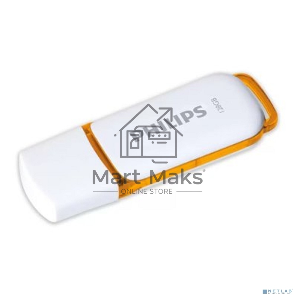 Флешка USB R/W 128GB PHILIPS SNOW2.0 128GB, USB 2.0