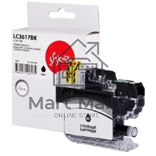 Картридж струйный Sakura LC3617BK для Brother, черный, 16 мл., 550 к.