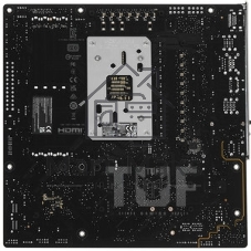 Материнская плата Asus TUF GAMING B850M-PLUS WIFI7 W, AM5, AMD B850, 4xDDR5, 4xSATA, 3xM.2, 1xPCIe 5.0 x16, 1xPCIe 3.0 x1, 1xDP, 1xHDMI, 1x2.5Gb LAN, Wi-Fi 7, Bluetooth 5.4, 1xUSB-C 20Gbps, 3xUSB-A 10Gbps, 4xUSB-A 5Gbps, 4xUSB-A 2.0, 5x3.5 мм, 7.1, mATX