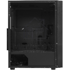 Корпус без блока питания PCCOOLER MA100 MESH BK, Mesh Mid Tower, черный, TG, 0.4 SPCC, 3x120мм ARGb ATX, mATX, mITX 160/310/180мм 2x2.5
