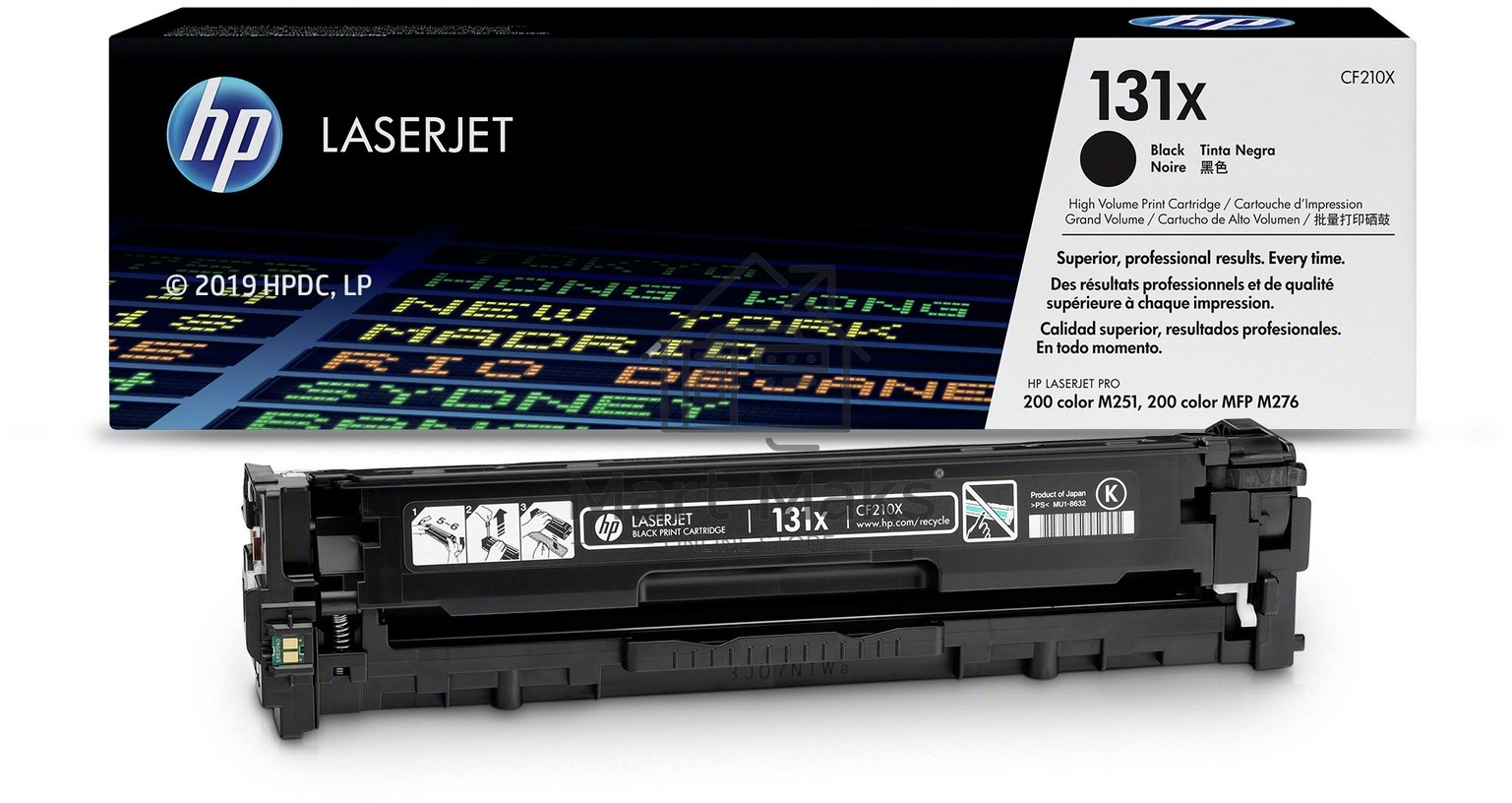 Картридж лазерный HP CF210X черный LaserJet Pro 200 M251/M276 (2400стр.)