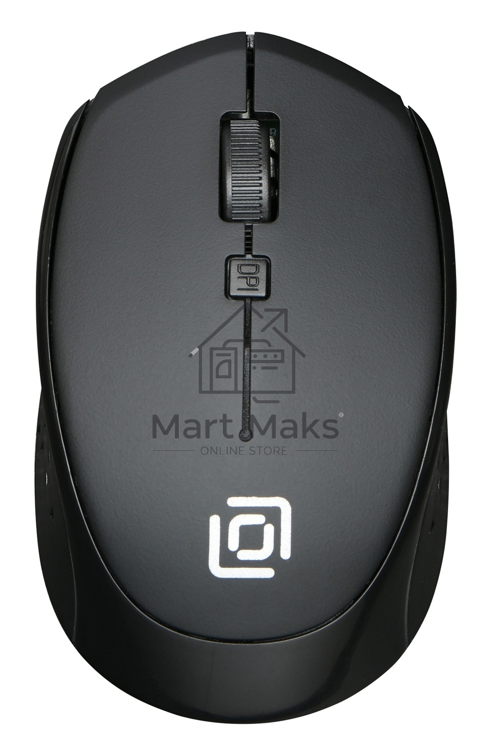 Мышь Oklick 488MW черный/черный оптическая (1000dpi) беспроводная USB (4but)
