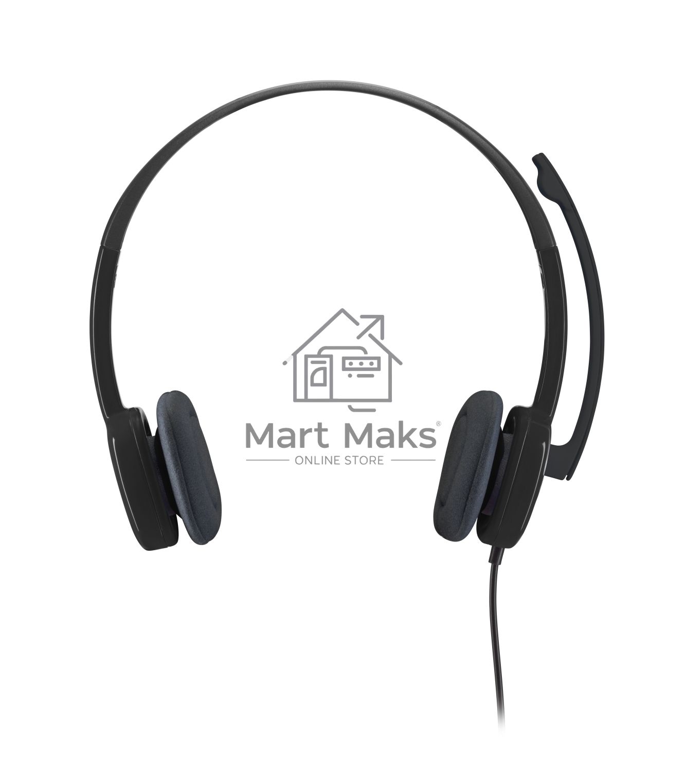 Наушники Logitech Headset H151 Stereo черный
