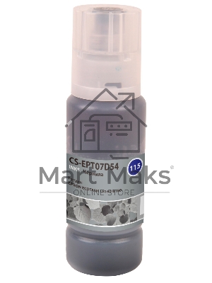 Чернила Cactus CS-EPT07D54 115G серый 70 мл для Epson ECOTANK L8160/8180