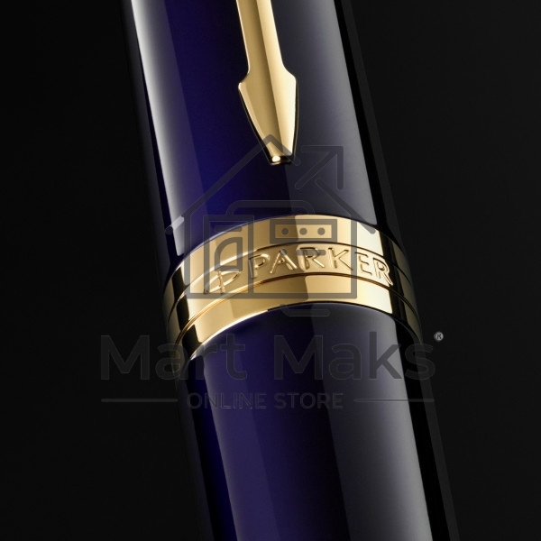 Ручка перьевая Parker Ingenuity Core F570 (2182009) Blue GT F сталь нержавеющая, подарочная коробка