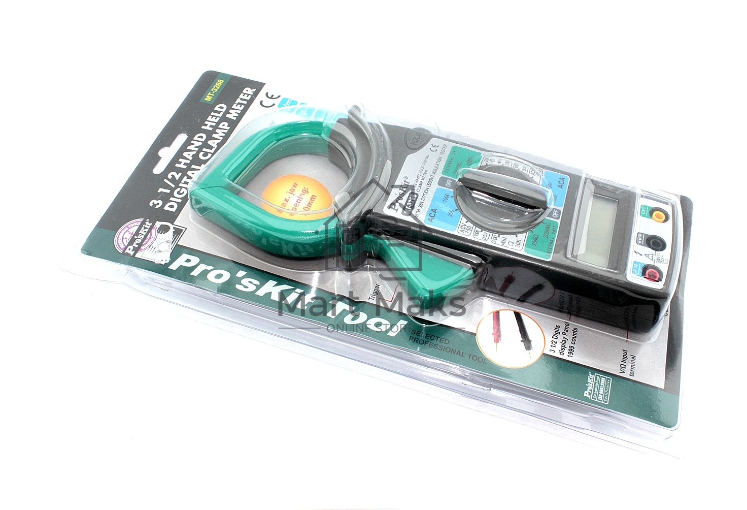 Токоизмерительные клещи Pro'sKit MT-3266