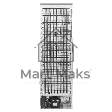 Встраиваемый холодильник Maunfeld MBF177NFFWGR Inverter белый двухкамерный 194/57 л морозилка снизу, NoFrost