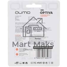Флешка USB 2.0 QUMO 64Gb Optiva 02 белый