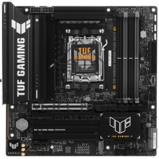 Материнская плата Asus TUF GAMING B850M-PLUS WIFI7 W, AM5, AMD B850, 4xDDR5, 4xSATA, 3xM.2, 1xPCIe 5.0 x16, 1xPCIe 3.0 x1, 1xDP, 1xHDMI, 1x2.5Gb LAN, Wi-Fi 7, Bluetooth 5.4, 1xUSB-C 20Gbps, 3xUSB-A 10Gbps, 4xUSB-A 5Gbps, 4xUSB-A 2.0, 5x3.5 мм, 7.1, mATX