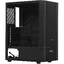 Корпус без блока питания PCCOOLER MA100 MESH BK, Mesh Mid Tower, черный, TG, 0.4 SPCC, 3x120мм ARGb ATX, mATX, mITX 160/310/180мм 2x2.5