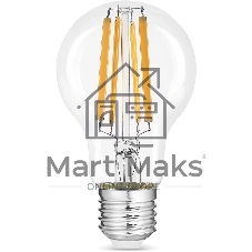 Лампа светодиодная Gauss Filament 102902120 20Вт цок.:E27 груша 220B св.свеч.бел.теп. (упак.:10шт)