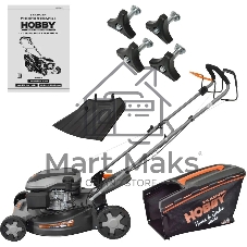 Газонокосилка бензиновая Carver LMG-2951DMS HOBBY, 3,9 л.с.