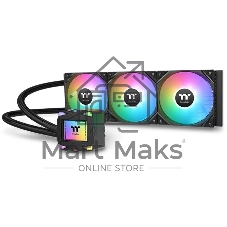 Система жидкостного охлаждения Thermaltake LA360 ARGB Soc-AM5/AM4/1200/1700/1851 черный 4-pin 38.35dB Al+Cu Ret (CL-W459-PL12SW-A)