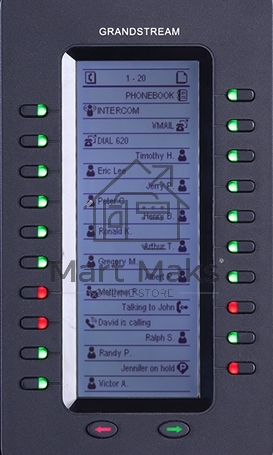 Интернет-телефония Grandstream Модуль расширения клавиатуры Grandstream GXP-2200EXT Exspansion module 
