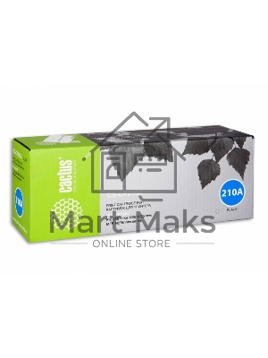 Картридж лазерный Cactus CS-CF210A черный (1600 стр.) для HP LaserJet Pro 200 M251/M276