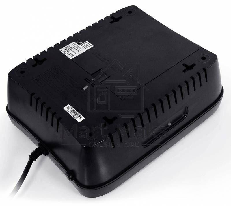 Источник бесперебойного питания Powercom SPIDER, Интерактивная, 900 ВА / 540 Вт, Tower, Schuko, LCD, Serial+USB, USB