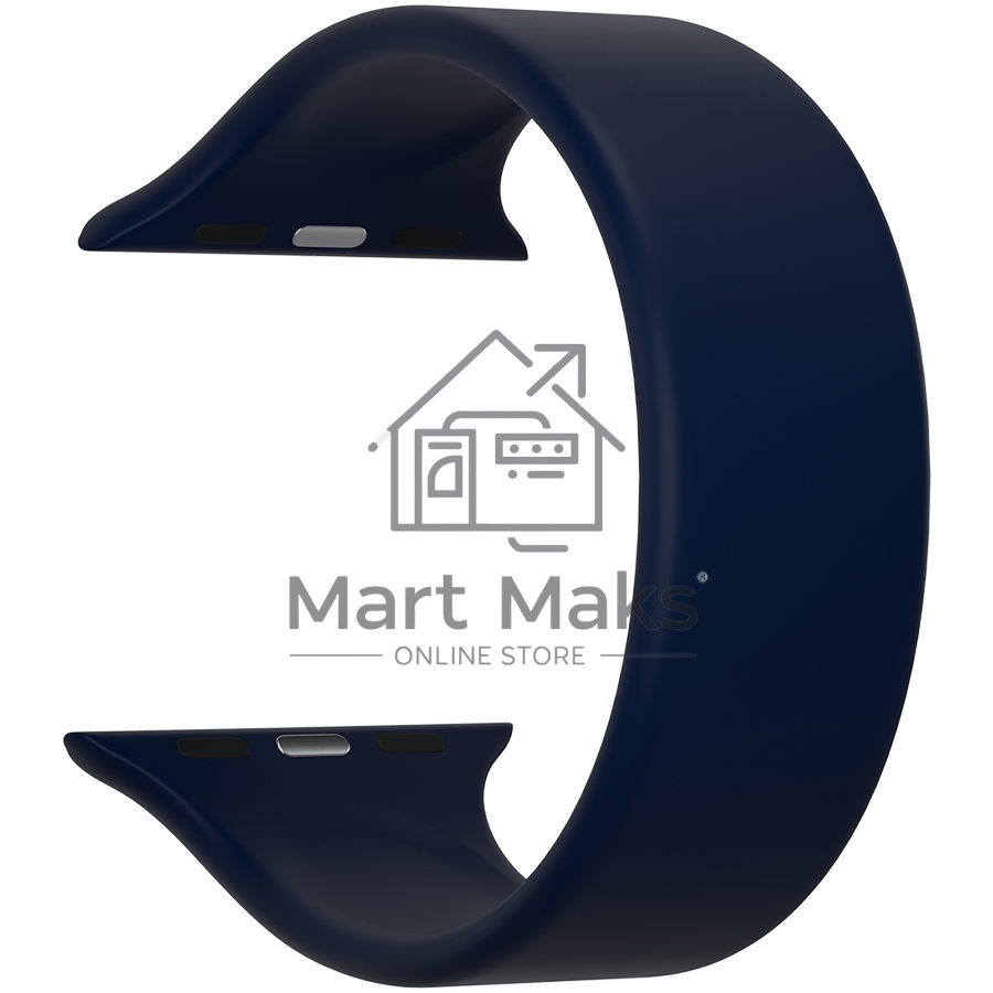 Силиконовый ремешок для Apple Watch 38/40 mm LYAMBDA ATRIA DSJ-23-40-DB Dark Blue