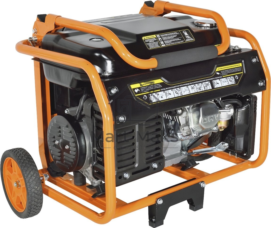 Электрогенератор бензиновый Carver PPG-3600AM, 2.8 кВт, 67 дБ, 50 кг