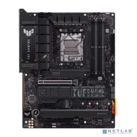 Материнская плата ASUS TUF GAMING X670E-PLUS, AM5, AMD X670, 4xDDR5, 4xSATA, 4xM.2, 1xPCI-E 5.0 x16, 1xPCI-E 4.0 x4, 3xUSB-A 3.2 Gen 2, 5xUSB-A 3.2 Gen 1, 1xUSB-C 3.2 Gen 2, 1xUSB-C 3.2 Gen 2x2, 1x2.5Gb LAN, 5x3.5 мм, 7.1, Standard-ATX