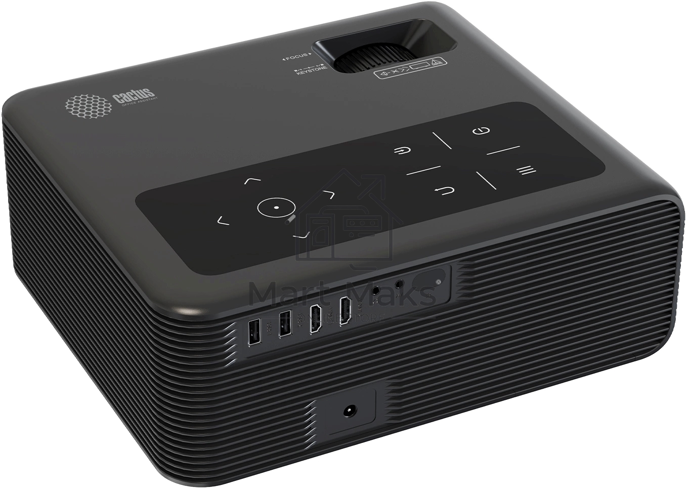 Проектор Cactus CS-PRM.01B.Full HD-A LCD 19000Lm LS 700Lm ANSI (1920x1080) 2500:1 ресурс лампы:50000часов 2xUSB typeA 2xHDMI 1.8кг