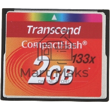 Флеш карта CF 2Gb 133x Type I Transcend (TS2GCF133)
