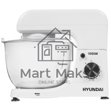 Миксер планетарный Hyundai HYM-S4451 1000 Вт, белый/черный
