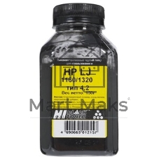 Тонер Hi-Black для HP LJ 1160/1320, Тип 3.7, Bk, 150 г, банка