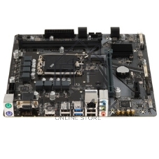 Материнская плата GIGABYTE H610M H V2, LGA1700, Intel H610, 2xDDR5, 4xSATA, 1xM.2, 1xPCIe 4.0 x16, HDMI, D-Sub, 1x1Gb LAN, 3x3.5 мм, 7.1, microATX