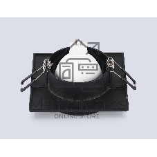 Светильник Ambrella light TN30710 BK черный GU5.3 92*92*36