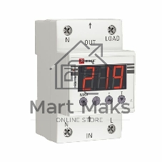 Реле напряжения с дисплеем MRV 63А PROxima EKF MRV-63A