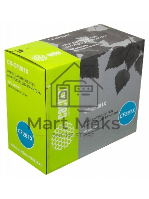 Картридж лазерный Cactus CS-CF281X черный (25000 стр.) для HP LaserJet Enterprise M630