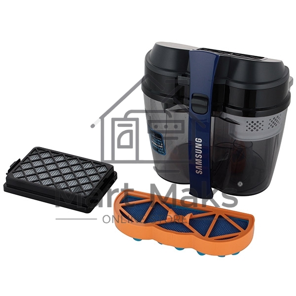 Пылесос Samsung VCC8836V36/XEV синий, 430/2200 Вт, уборка сухая, пылесборник контейнер 2 л